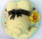 Baby in belly baby shower cake