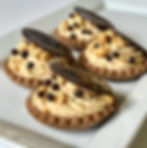 Peanut butter mousse tartlets