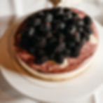 Marionberry cheesecake